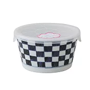 【西海陶器】有田燒微波碗325ml ‧市松紋