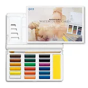 【雄獅】隨身透明水彩繪具(18色組)