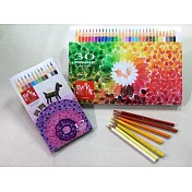 【CDA 瑞士卡達】博客來獨家-PRISMALO 高級水溶性色鉛 30色-克里斯多封套款(加贈品)