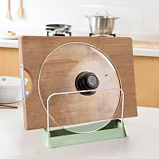 日系鍋蓋砧板兩用瀝水置物架