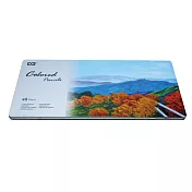 MONA油性色鉛筆48色(鐵盒)