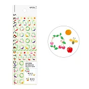 MIDORI 手帳專用貼紙Ⅶ-果實款