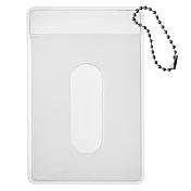 [MUJI無印良品]PP軟式雙面票證夾/2張用