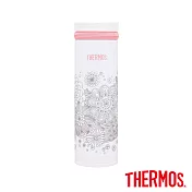 【THERMOS 膳魔師】不鏽鋼真空保溫杯0.5L-花漾蕾絲篇 (JNO-500-HA)花漾蕾絲