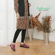 【Gentle wind】基本素面打底內搭褲(2色)-F_FREE黑