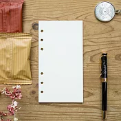 48K│空白內頁│介紙1.0 鋼筆適用紙│6孔