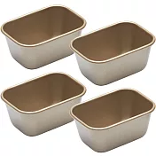 《KitchenCraft》Paul不沾迷你磅蛋糕模4入(9cm)