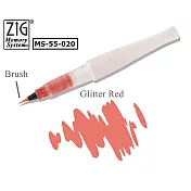 【Kuretake 日本吳竹】 亮彩唇膏型彩繪筆  紅色 MS-55-020