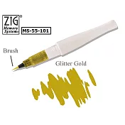 【Kuretake 日本吳竹】 亮彩唇膏型彩繪筆  金色 MS-55-101