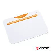 【KYOCERA】日本京瓷抗菌砧板(白底橙)