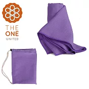 【The One】防滑隱形矽膠瑜珈舖巾  典雅紫