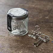 4入 罐裝線圈夾銀色