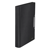 【LEITZ】STYLE系列 A4風琴夾6層_緞黑色