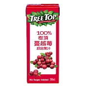 《Tree Top》樹頂100%蔓越莓綜合果汁(200mlx6入)