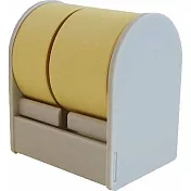 【Print Inform】ROLF 自由撕貼便利貼捲Double兩捲式 ‧白座/粉黃