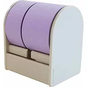 【Print Inform】ROLF 自由撕貼便利貼捲Double兩捲式 ‧白座/粉紫