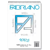 【Fabriano】Shizzi白素描本,90G,A3,100張, 線圈可撕,29.7x42