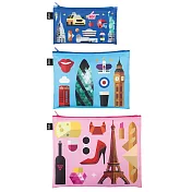 LOQI 三入收納袋│新紐約 ZPHEY