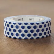 【日本mt和紙膠帶】1P_點點(藍夜)
