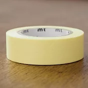 【日本mt和紙膠帶】1P_柔和色票(檸檬)