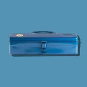 【Trusco】山型單層工具箱-鐵藍