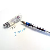 【Herbin｜鋼筆】透明長型鋼筆_ 附吸墨器