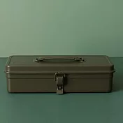 【Trusco】經典單層工具箱（中）-墨綠