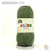 博德魯亞麻-079綠