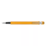 CARAN d’ACHE 849 鋼筆, EF螢光橘