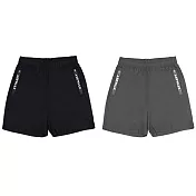 AIRWALK標籤口袋設計風衣短褲XL深灰