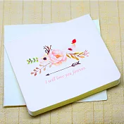 輕靈卡片系列套組‧永遠愛你6入