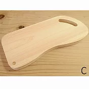 【一郎木創館】把手枕板 日檜｜擺盤、輕食砧板C