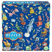 eeBoo 拼圖 — Lots of Robots 機器人 (64片)