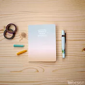 [W2Design] 巴川紙限定-幻境漸層筆記本A6-喬治亞午后