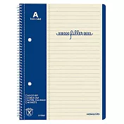 KOKUYO 可撕式線圈裝訂筆記本(免打孔)-A5橫線