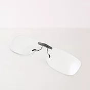 【ASLLY】車用夾片/夾式鏡片/夾式/外掛式濾藍光眼鏡(透明)