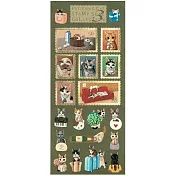 【Pottering cat】貓咪郵便局貼紙(3)