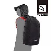 TUCANO COMPATTO 摺疊收納背包雨衣-連帽款