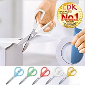 KOKUYO SAXA空氣彈力剪刀(不沾黏輕量版)-白