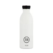 義大利 24Bottles 輕量冷水瓶 500ml 冰雪白