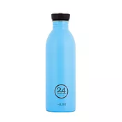 義大利 24Bottles 城市水瓶 500ml - 冰湖藍