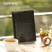 Uptrend My Diary│Glossy 系列手帳(防水升級版)‧北極星空(BLACK)