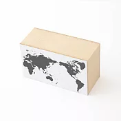 【水縞】印章．世界地圖