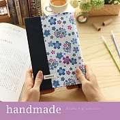 handmade 手感書衣│藍色櫻海