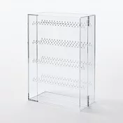 [MUJI無印良品]壓克力項鍊耳環收納/左右對開型.約17.5x8.8x25cm