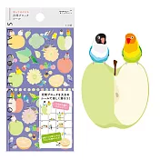 MIDORI 手帳貼紙MEMO/心情/記帳系列-鸚鵡
