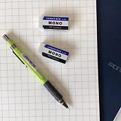 【TOMBOW日本蜻蜓】經典Grip 0.5mm自動鉛筆+橡皮擦組 檸檬黃