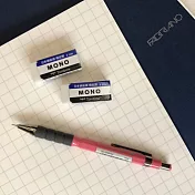 【TOMBOW日本蜻蜓】經典Grip 0.5mm自動鉛筆+橡皮擦組 粉紅