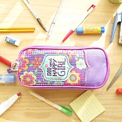 1818 立體插畫化妝包/生理包 快樂女孩款(HG61344-U)