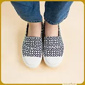 【花見小路】菓菓日/黑白窗花布/JP23/白墨色